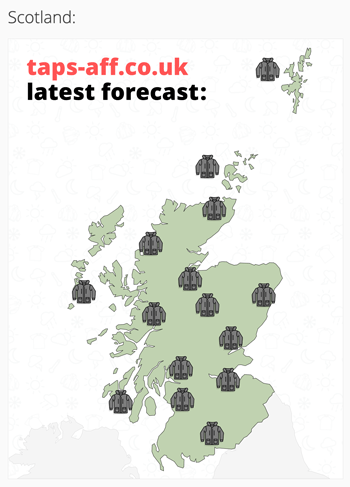 Weekly Forecast Map